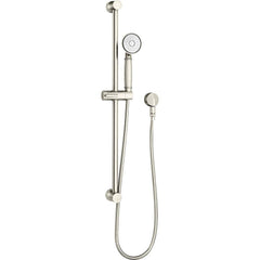 American Standard - Shower Heads & Accessories; Type: Hand Shower ; Material: Metal ; GPM: 1.80 ; Face Diameter: 3 (Inch); Finish/Coating: Polished Nickel ; Settings: Spray, Pulse, Combination Pulse-Massage - Exact Tool & Supply