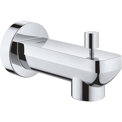 Grohe - Shower Heads & Accessories; Type: Tub Spout ; Material: Metal ; GPM: 2.50 ; Face Diameter: 4.75 (Inch); Finish/Coating: Chrome ; Settings: Spray, Pulse, Combination Pulse-Massage - Exact Tool & Supply