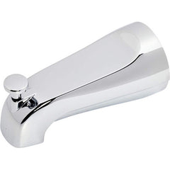American Standard - Shower Heads & Accessories; Type: Tub Spout ; Material: Metal ; GPM: 2.50 ; Face Diameter: 6 (Inch); Finish/Coating: Polished Chrome ; Settings: Spray, Pulse, Combination Pulse-Massage - Exact Tool & Supply