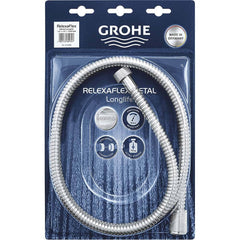 Grohe - Shower Heads & Accessories; Type: Shower Hose ; Material: Metal ; Finish/Coating: Polished Chrome - Exact Tool & Supply