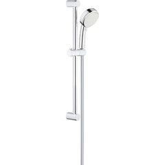 Grohe - Shower Heads & Accessories; Type: Hand Shower ; Material: Metal ; GPM: 1.75 ; Face Diameter: 4 (Inch); Finish/Coating: Polished Chrome ; Settings: Spray, Pulse, Combination Pulse-Massage - Exact Tool & Supply