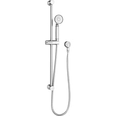 American Standard - Shower Heads & Accessories; Type: Hand Shower ; Material: Metal ; GPM: 1.80 ; Face Diameter: 3 (Inch); Finish/Coating: Polished Chrome ; Settings: Spray, Pulse, Combination Pulse-Massage - Exact Tool & Supply