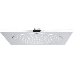 Grohe - Shower Heads & Accessories; Type: Shower Head ; Material: Metal ; GPM: 2.50 ; Face Diameter: 10 (Inch); Finish/Coating: Polished Chrome ; Settings: Spray, Pulse, Combination Pulse-Massage - Exact Tool & Supply