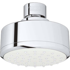 Grohe - Shower Heads & Accessories; Type: Shower Head ; Material: Metal ; GPM: 1.50 ; Face Diameter: 4 (Inch); Finish/Coating: Polished Chrome ; Settings: Spray, Pulse, Combination Pulse-Massage - Exact Tool & Supply