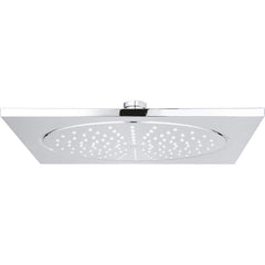 Grohe - Shower Heads & Accessories; Type: Shower Head ; Material: Metal ; GPM: 1.75 ; Face Diameter: 10 (Inch); Finish/Coating: Polished Chrome ; Settings: Spray, Pulse, Combination Pulse-Massage - Exact Tool & Supply