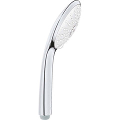 Grohe - Shower Heads & Accessories; Type: Hand Shower ; Material: Metal ; GPM: 1.75 ; Face Diameter: 4.625 (Inch); Finish/Coating: Polished Chrome ; Settings: Spray, Pulse, Combination Pulse-Massage - Exact Tool & Supply