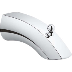 Grohe - Shower Heads & Accessories; Type: Tub Spout ; Material: Metal ; GPM: 2.50 ; Face Diameter: 7.48 (Inch); Finish/Coating: Chrome ; Settings: Spray, Pulse, Combination Pulse-Massage - Exact Tool & Supply