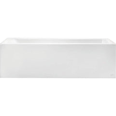 American Standard - Shower Supports & Kits; Type: Bathtub ; Length (Inch): 60 ; Material: High Gloss Acrylic ; Finish/Coating: White - Exact Tool & Supply