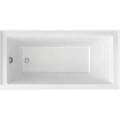 American Standard - Shower Supports & Kits; Type: Bathtub ; Length (Inch): 60 ; Material: High Gloss Acrylic ; Finish/Coating: White - Exact Tool & Supply