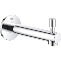 Grohe - Shower Heads & Accessories; Type: Tub Spout ; Material: Metal ; GPM: 2.50 ; Face Diameter: 6.75 (Inch); Finish/Coating: Chrome ; Settings: Spray, Pulse, Combination Pulse-Massage - Exact Tool & Supply