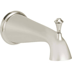 American Standard - Shower Heads & Accessories; Type: Tub Spout ; Material: Metal ; GPM: 2.50 ; Face Diameter: 7.75 (Inch); Finish/Coating: Polished Nickel ; Settings: Spray, Pulse, Combination Pulse-Massage - Exact Tool & Supply