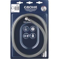Grohe - Shower Heads & Accessories; Type: Shower Hose ; Material: Metal ; Finish/Coating: Polished Chrome - Exact Tool & Supply