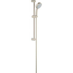 Grohe - Shower Heads & Accessories; Type: Hand Shower ; Material: Metal ; GPM: 1.75 ; Face Diameter: 4 (Inch); Finish/Coating: Brushed; Nickel ; Settings: Spray, Pulse, Combination Pulse-Massage - Exact Tool & Supply