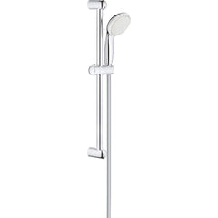 Grohe - Shower Heads & Accessories; Type: Hand Shower ; Material: Metal ; GPM: 1.50 ; Face Diameter: 4 (Inch); Finish/Coating: Polished Chrome ; Settings: Spray, Pulse, Combination Pulse-Massage - Exact Tool & Supply