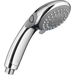 American Standard - Shower Heads & Accessories; Type: Hand Shower ; Material: Metal ; GPM: 1.50 ; Face Diameter: 3.375 (Inch); Finish/Coating: Polished Chrome ; Settings: Spray, Pulse, Combination Pulse-Massage - Exact Tool & Supply