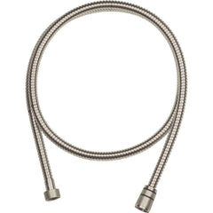 Grohe - Shower Heads & Accessories; Type: Shower hose ; Material: Metal ; Finish/Coating: Brushed; Nickel - Exact Tool & Supply