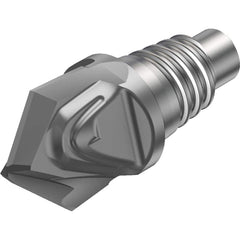 Sandvik Coromant - Corner Radius & Corner Chamfer End Mill Heads; Mill Diameter (mm): 1.50 ; Mill Diameter (Decimal Inch): 0.0591 ; End Type: Corner Radius ; Corner Radius (mm): 4.50 ; Number of Flutes: 2 ; Material: Solid Carbide - Exact Tool & Supply