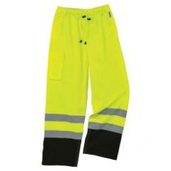 8915BK XL LIME BLK BOTT RAIN PANTS - Exact Tool & Supply