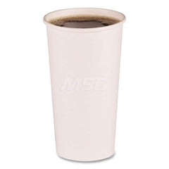 Paper & Plastic Cups, Plates, Bowls & Utensils; Cup Type: Hot,Cold; Material: Polycoated Paper; Color: White; Capacity: 20.000; Capacity: 20.000 oz; For Beverage Type: Cold; Hot; Microwave-safe: No; Disposable: Yes