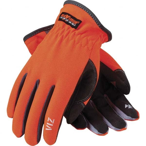 PIP - Size S Nylon High Visibility Work Gloves - Exact Tool & Supply