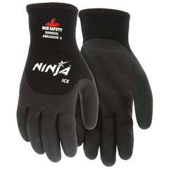 MCR Safety - Work & General Purpose Gloves Application: Cold Coated Area: Palm, Fingers & Knuckles - Exact Tool & Supply