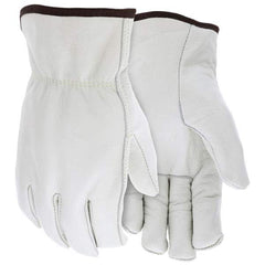 MCR Safety - Work & General Purpose Gloves Material Type: Leather Application: Cold - Exact Tool & Supply
