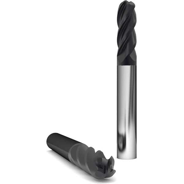 GWS - Ball End Mills Mill Diameter (Inch): 3/4 Mill Diameter (Decimal Inch): 0.7500 - Exact Tool & Supply