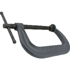 402 Series Standard C-Clamp–2 1/4″ Throat Depth–2 1/8″ Maximum Opening - Exact Tool & Supply
