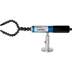 Vortec - Cold Air Coolant Systems; Type: Dual Nozzle Cold Air Gun System ; Air Capacity (BTU/Hr): 900 ; Hose Length (Inch): 15 ; Hose Inside Diameter (Inch): 1/4 ; Number of Outlets: 2.000 ; Tank/Unit Length (Inch): 10-5/8 - Exact Tool & Supply