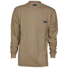 MCR Safety - Shirts Garment Style: T-Shirt Garment Type: Flame Resistant; Arc Flash; Arc Protection - Exact Tool & Supply