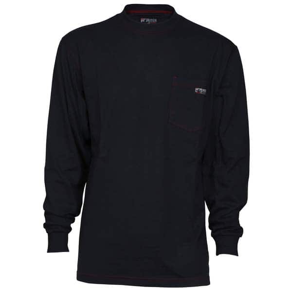 MCR Safety - Shirts Garment Style: T-Shirt Garment Type: Flame Resistant; Arc Flash; Arc Protection - Exact Tool & Supply