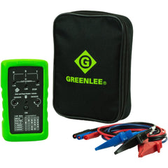Greenlee - Phase Rotation Testers; Number of Phases: 3 ; Maximum Voltage: 600 VAC ; Minimum Voltage: 90 VAC ; Maximum Frequency (Hz): 400 ; Minimum Frequency (Hz): 15 ; Display Type: LED - Exact Tool & Supply