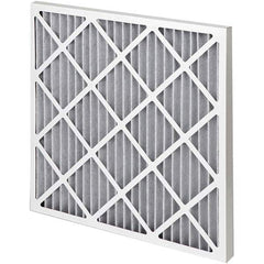 Pleated Air Filter: 14 x 24 x 1″, MERV 10, Carbon Synthetic, Beverage Board Frame, 875 CFM