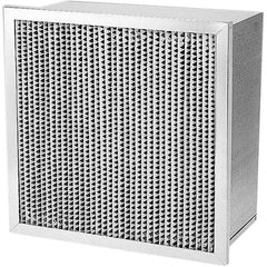 PRO-SOURCE - Pleated & Panel Air Filters; Filter Type: Cartridge ; Nominal Height (Inch): 24 ; Nominal Width (Inch): 24 ; Nominal Depth (Inch): 12 ; MERV Rating: 14 ; Media Material: Wet-Laid Microfiber Paper - Exact Tool & Supply