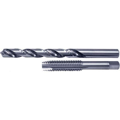 Cle-Line - Tap & Drill Sets Minimum Tap Thread Size (Inch): 1/2-13 Maximum Tap Thread Size (Inch): 1/2-13 - Exact Tool & Supply