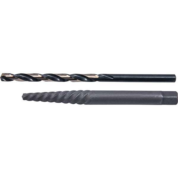 Cle-Line - Bolt Extractor Sets Tool Type: Screw Extractor & Drill Number of Pieces: 2.000 - Exact Tool & Supply