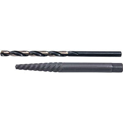 Cle-Line - Bolt Extractor Sets Tool Type: Screw Extractor & Drill Number of Pieces: 2.000 - Exact Tool & Supply