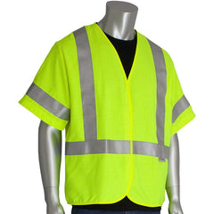 PIP - High Visibility Vests Vest Style: General Purpose Vest Type: Flame Resistant; Hi Visibility - Exact Tool & Supply