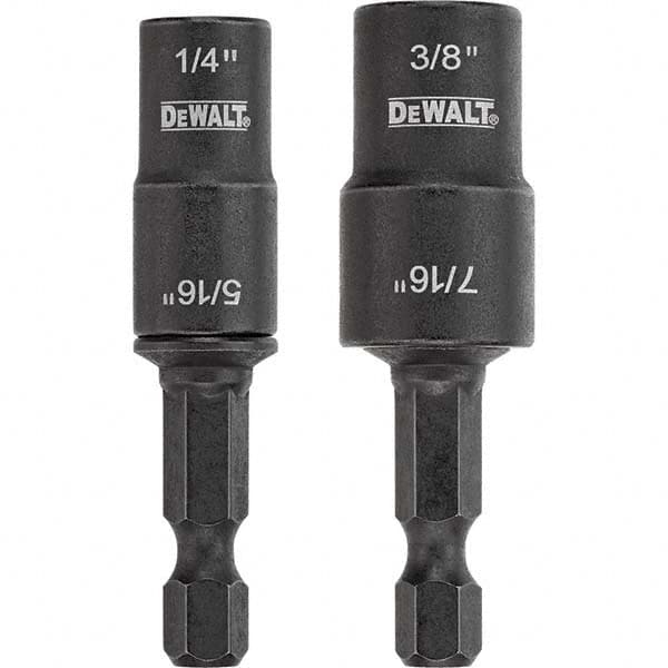 DeWALT - Power & Impact Screwdriver Bit Sets Point Type: Double Ended Tool Type: Nut Driver - Exact Tool & Supply