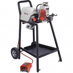 Ridgid - Pipe Roll Groovers Power Type: 115V Induction Motor Machine Type: Portable Roll Groover - Exact Tool & Supply