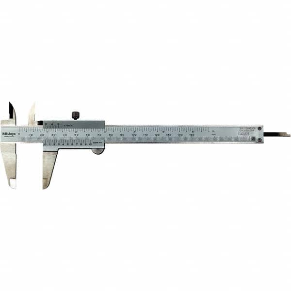 Mitutoyo - Vernier Calipers Minimum Measurement (Decimal Inch): 0.0000 Maximum Measurement (Decimal Inch): 6.0000 - Exact Tool & Supply