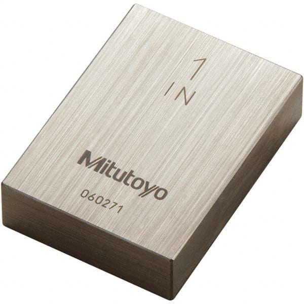 Mitutoyo - Gage Blocks & Spacers Type: Gage Block Size (Decimal Inch): 1.00000 - Exact Tool & Supply