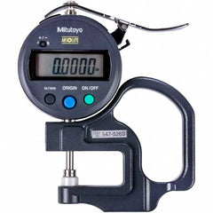 Mitutoyo - Electronic Thickness Gages Minimum Measurement (Decimal Inch): 0 Maximum Measurement (Decimal Inch): 0.4700 - Exact Tool & Supply
