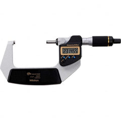 Mitutoyo - Electronic Outside Micrometers Type: Quantumike Minimum Measurement (Decimal Inch): 2.0000 - Exact Tool & Supply