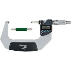 Mitutoyo - Electronic Outside Micrometers Type: Coolant-proof Minimum Measurement (Decimal Inch): 3.0000 - Exact Tool & Supply