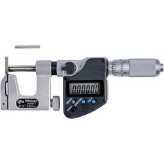 Mitutoyo - Electronic Outside Micrometers Type: Uni-Mike Minimum Measurement (Decimal Inch): 0.0000 - Exact Tool & Supply
