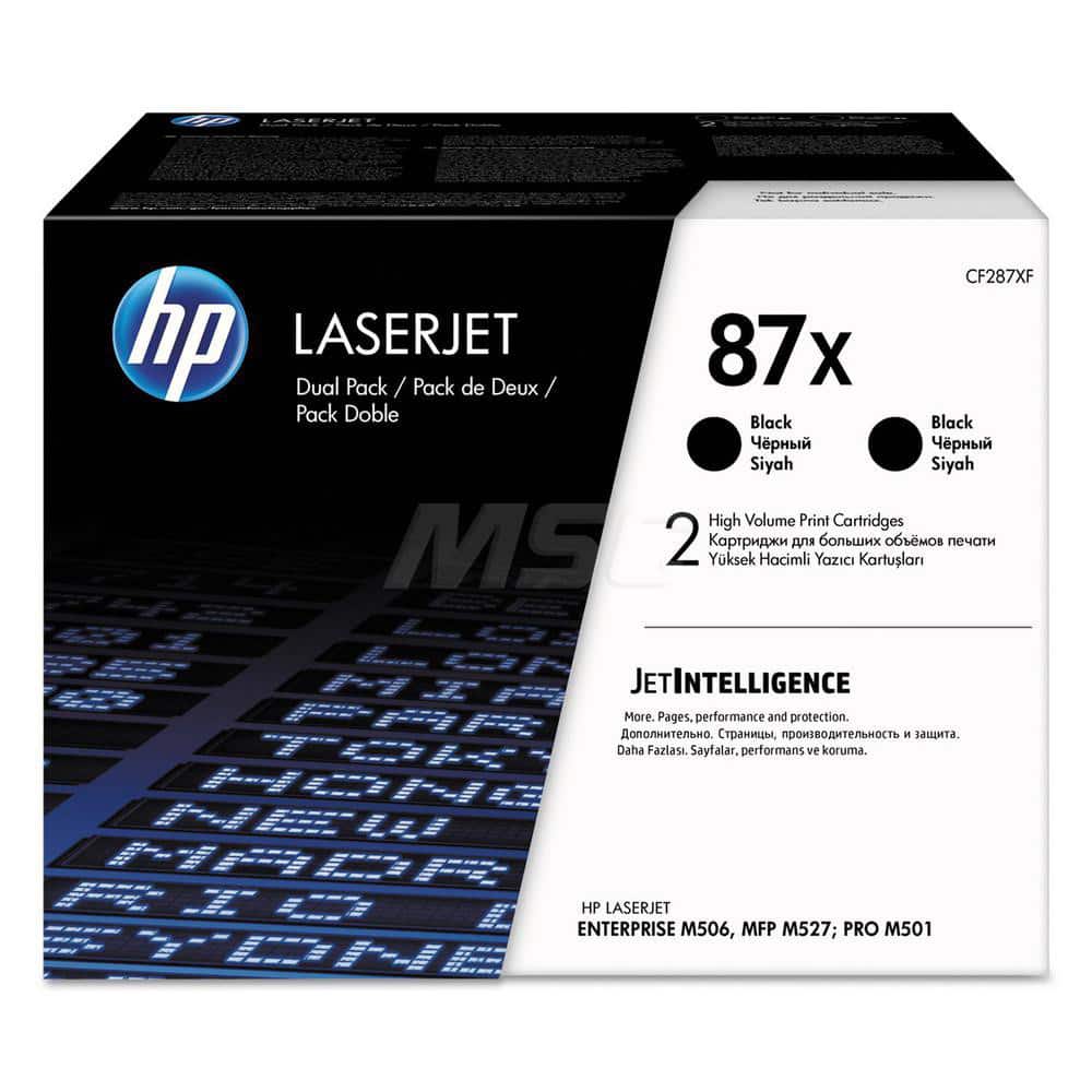 Hewlett-Packard - Office Machine Supplies & Accessories; Office Machine/Equipment Accessory Type: Toner Cartridge ; For Use With: HP LaserJet Pro M501dn; M506n; M506dn; MFP M527dn; MFP M527f; M506x; MFP M527z ; Color: Black - Exact Tool & Supply