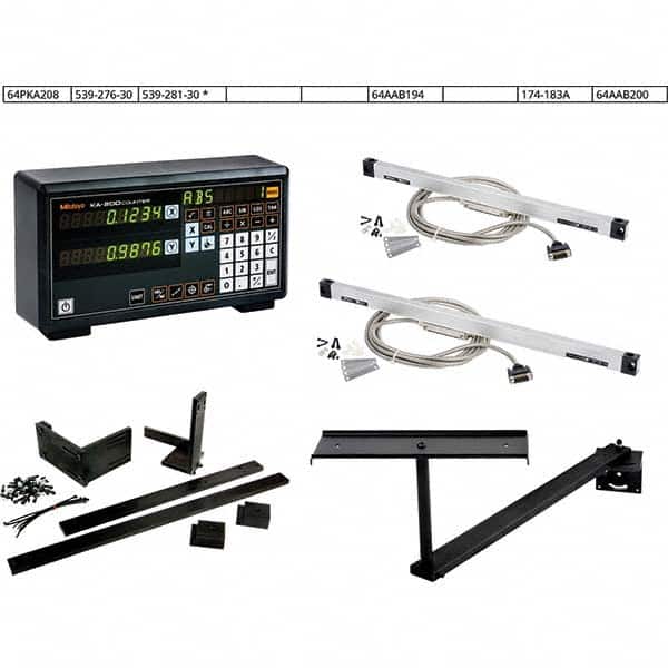 Mitutoyo - Electronic Linear Scales Display Type: LED Output Type: Digital - Exact Tool & Supply