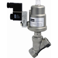 Parker - Solenoid Valves; Valve Type: 2-Way, 2 Position ; Port Size: 2 ; Maximum Working Pressure (psi): 232.000 ; Body Material: Stainless Steel ; Seal Material: PTFE ; Maximum Working Pressure (psi): 232.000 - Exact Tool & Supply