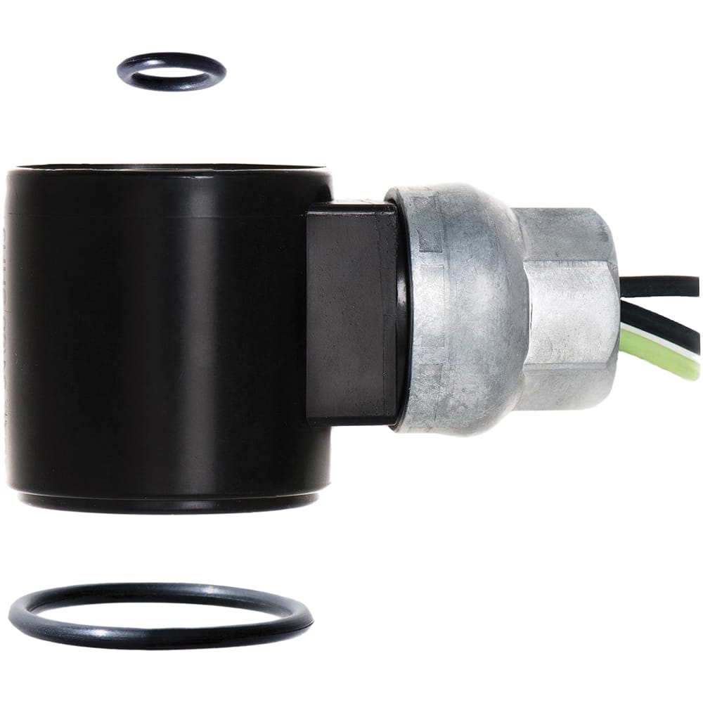 Parker - Solenoid Coils; Voltage: 24 VDC ; Wattage: 22 ; Type of Enclosure: Wet Location ; Coil Lead Length: 18 (Inch); Class: H - Exact Tool & Supply
